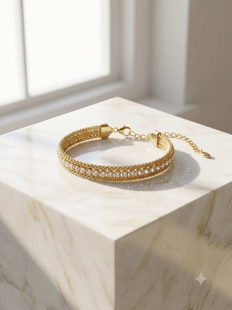 Royal Crystal Multi-Layer Bracelet