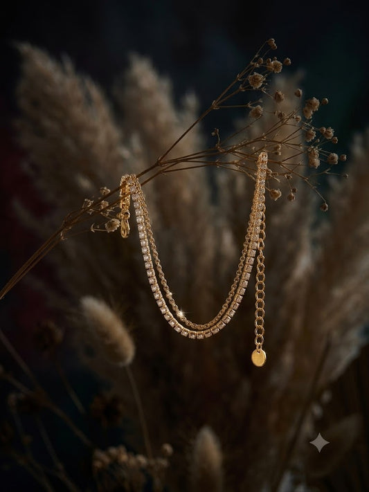 Aurora Crystal Tennis Bracelet