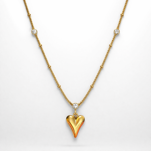Celeste Heart Necklace