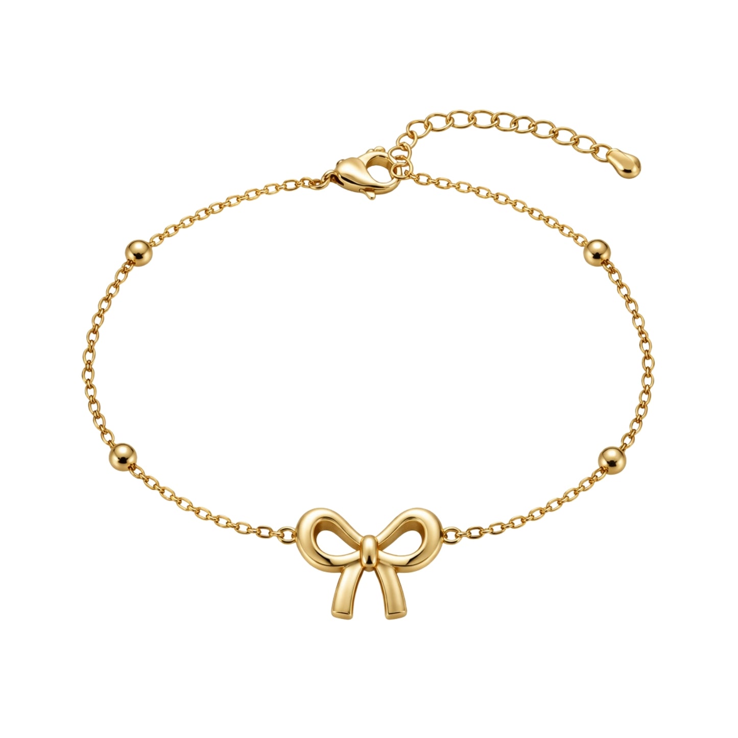 Gold Bow Bracelet