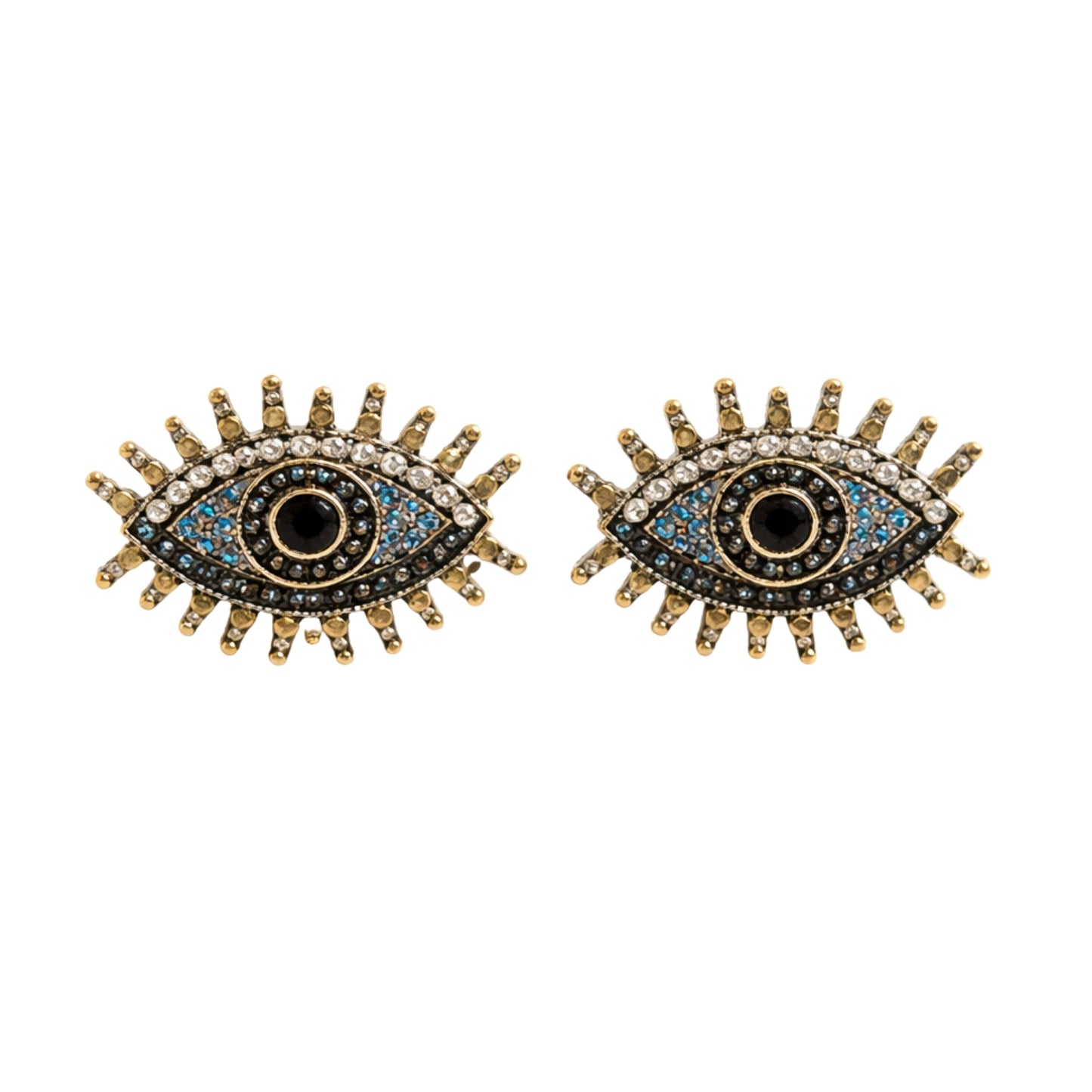 Mystic Eye Statement Stud Earrings