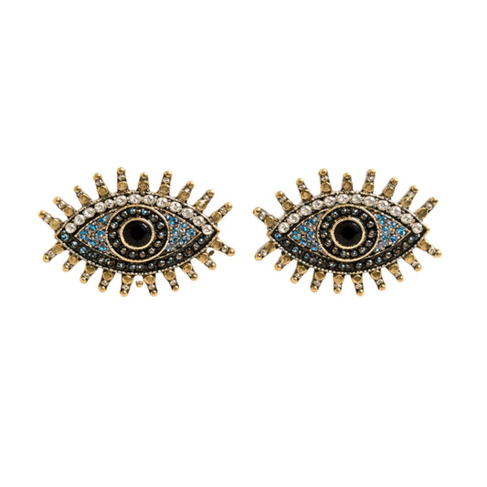 Mystic Eye Statement Stud Earrings