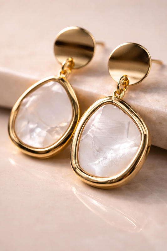 Luxe Crystal Drop Earrings