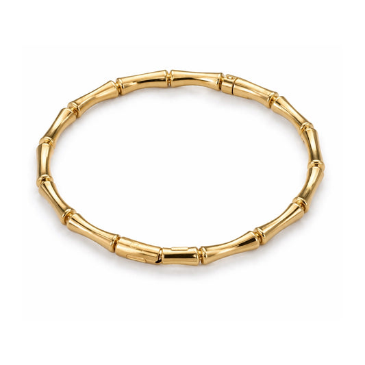 Bamboo Link Gold-Tone Luxe Bracelet