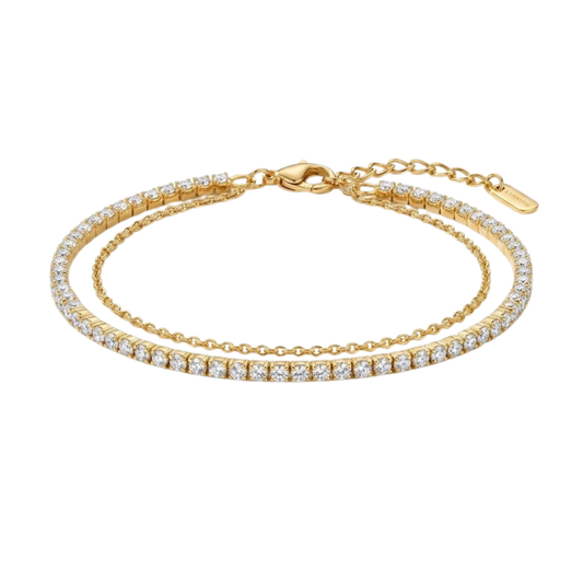 Aurora Crystal Tennis Bracelet