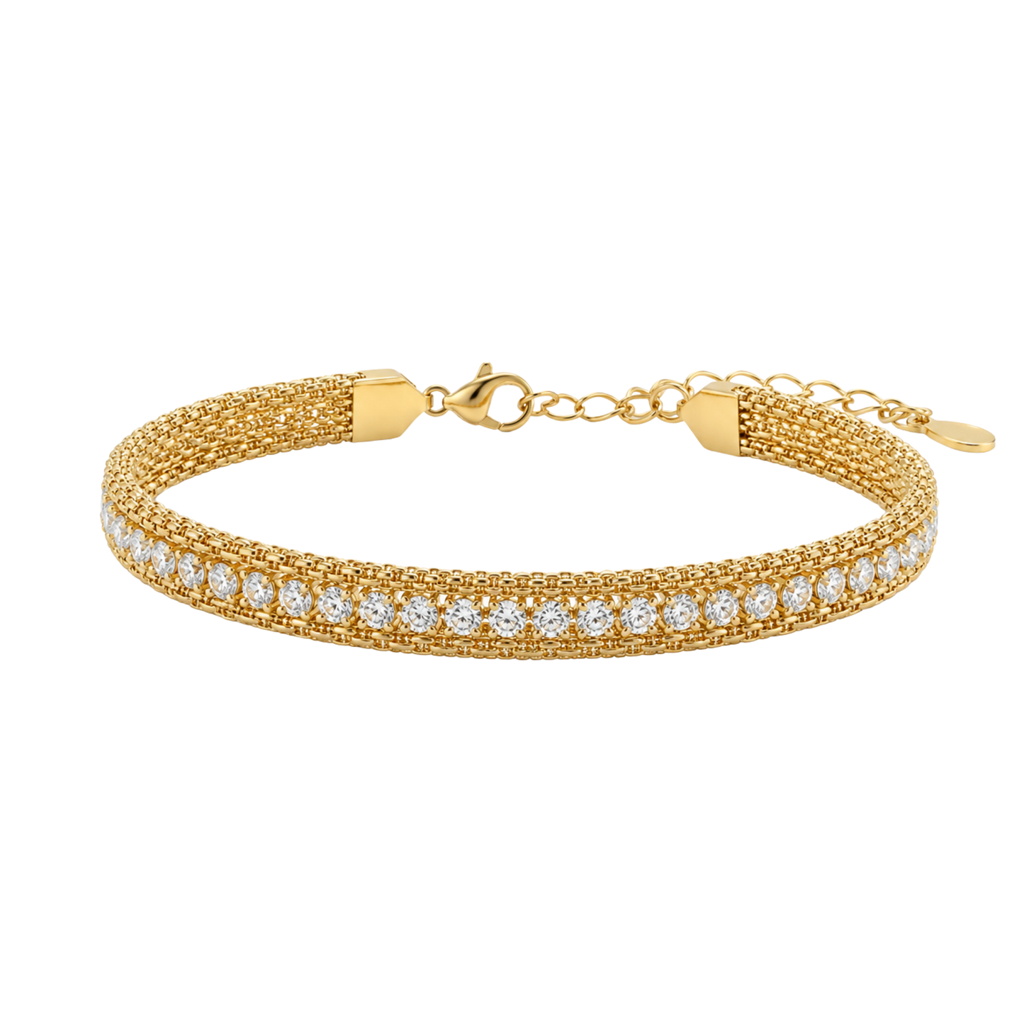 Royal Crystal Multi-Layer Bracelet