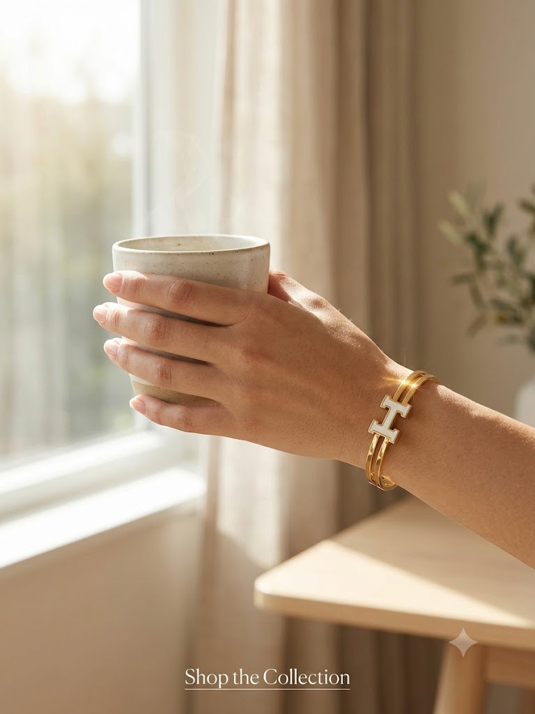 Imperia H Cuff Bracelet