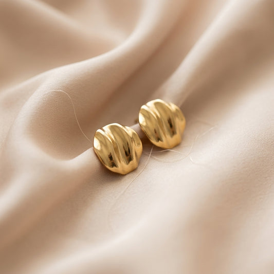Molten Gold Dome Studs