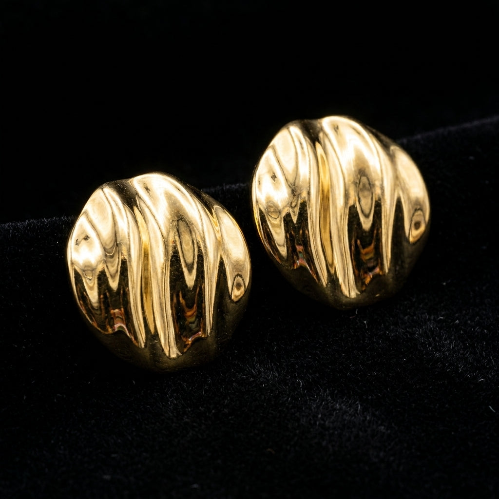 Molten Gold Dome Studs