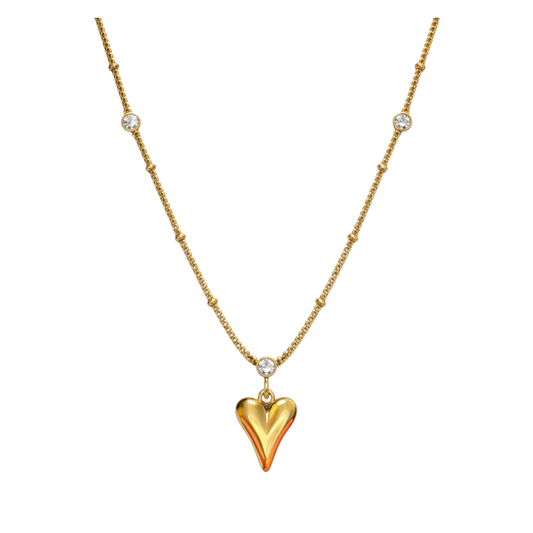 Celeste Heart Necklace