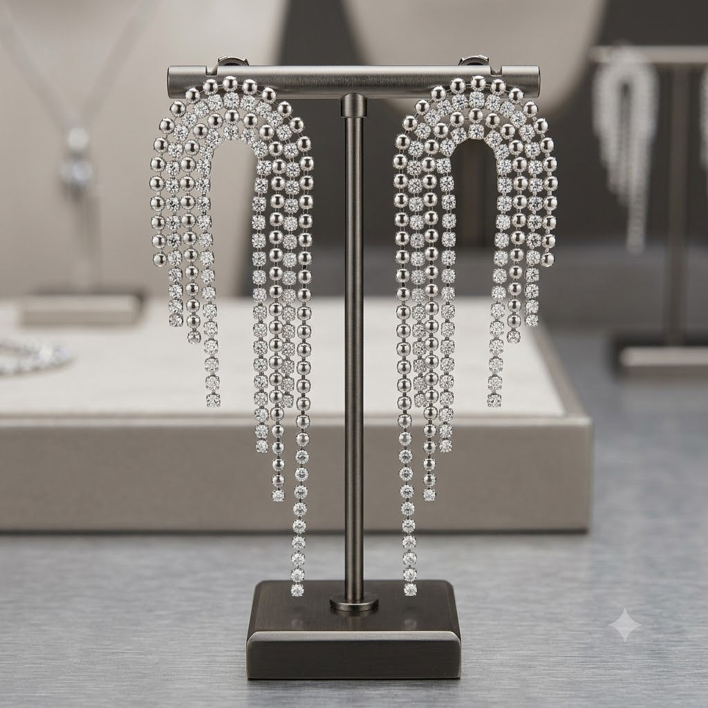 Luna Cascade Earrings