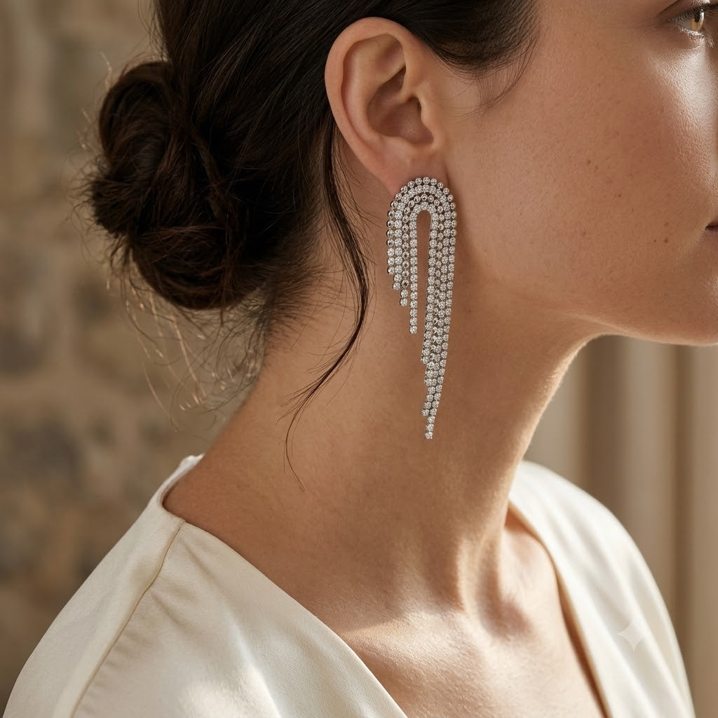 Luna Cascade Earrings