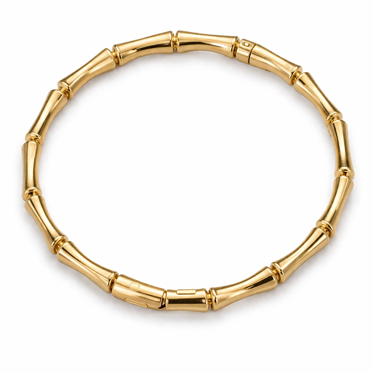 Bamboo Link Gold-Tone Luxe Bracelet