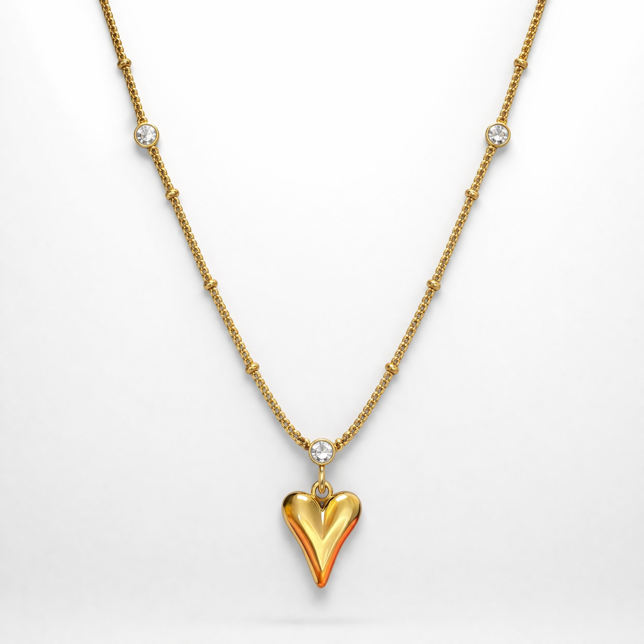 Celeste Heart Necklace